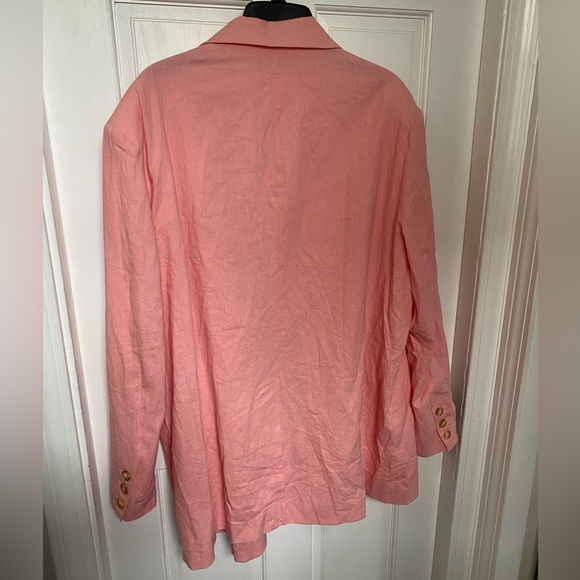 Charlie Holiday oversized baby pink blazer NWOT - Picture 6 of 7